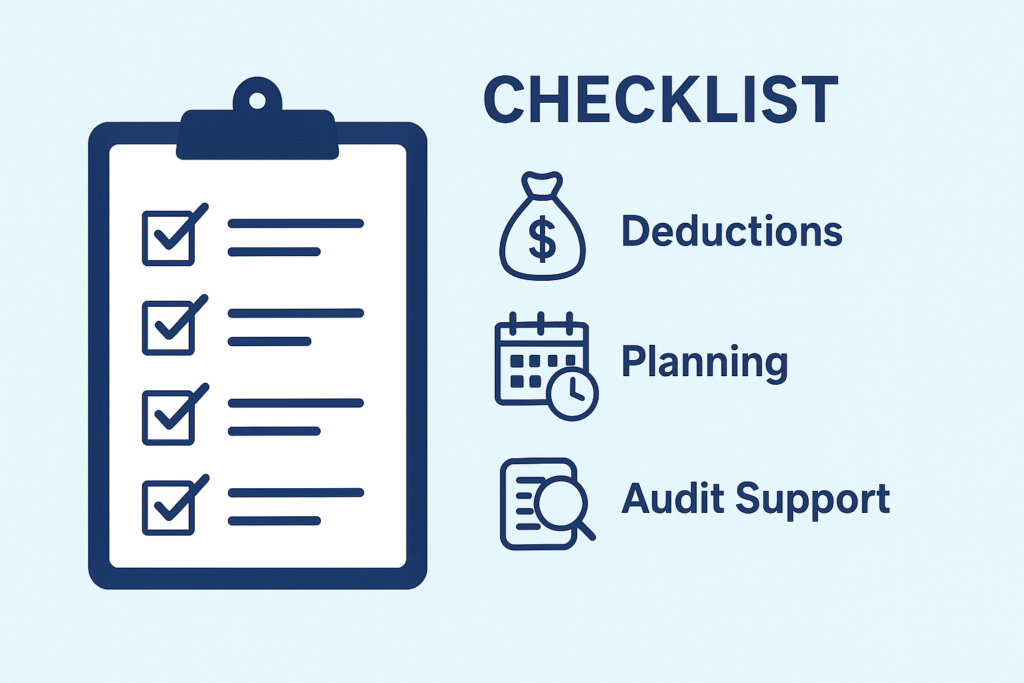 What Our Self Employed Tax Services Include