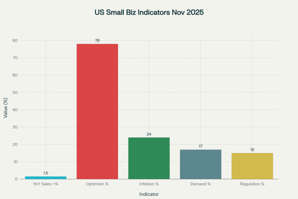 Stock market chart displaying recent trends and volatility in November 2025
