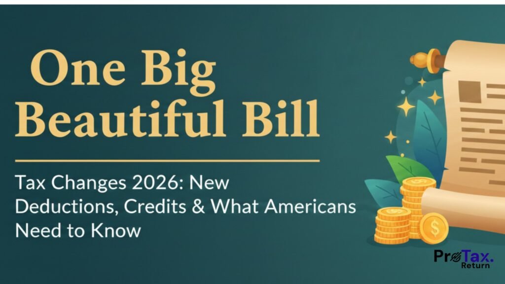 One Big Beautiful Bill Tax Changes 2026: New Deductions, Credits & What Americans Need to Know
