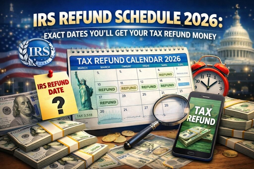  IRS Refund Schedule 2026: Exact Dates You’ll Get Your Tax Refund Money
