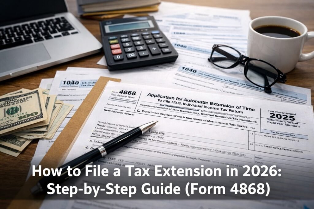 How to File a Tax Extension in 2026: Step-by-Step Guide (Form 4868)